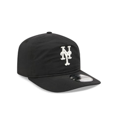 New York Mets Black Nylon 19TWENTY Adjustable Hat
