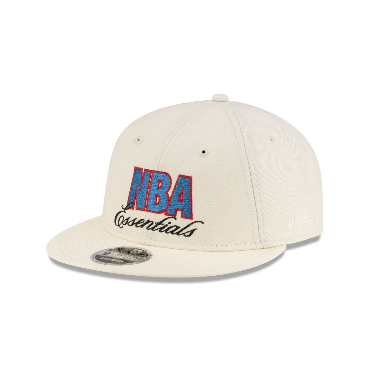 Fear of God Essentials NBA Chrome White Retro Crown 9FIFTY Snapback Hat