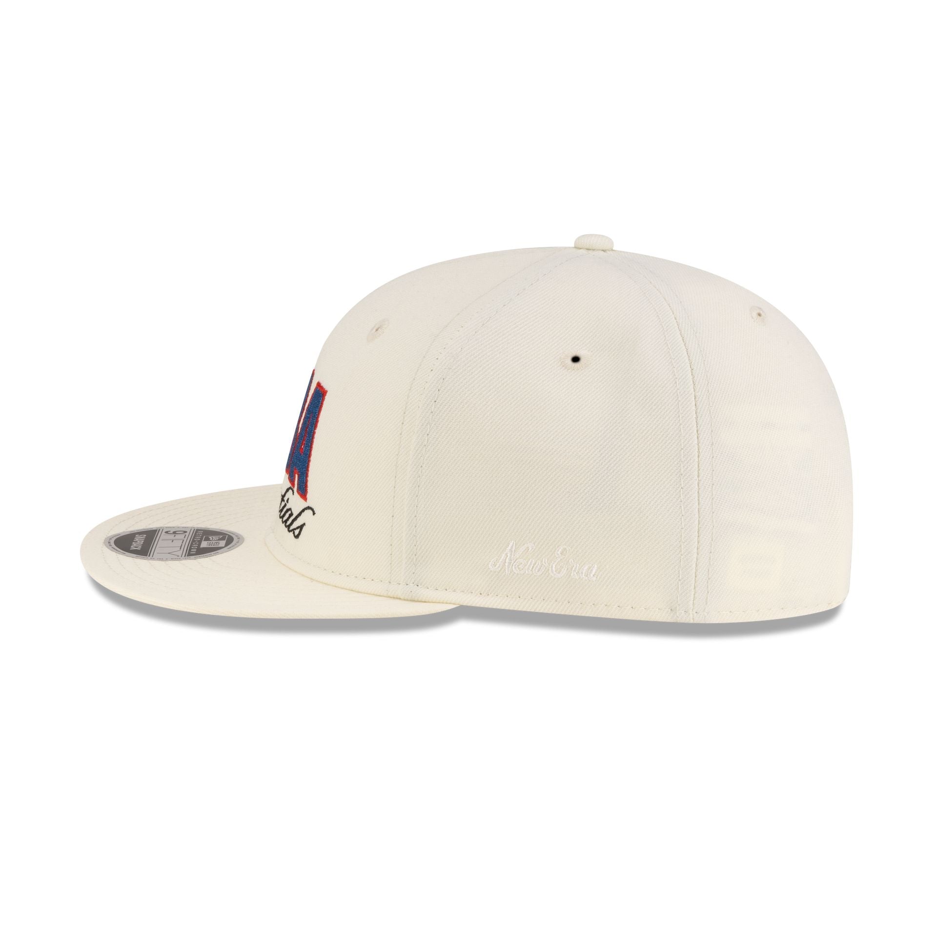 Fear of God Essentials NBA Chrome White Retro Crown 9FIFTY Snapback Hat