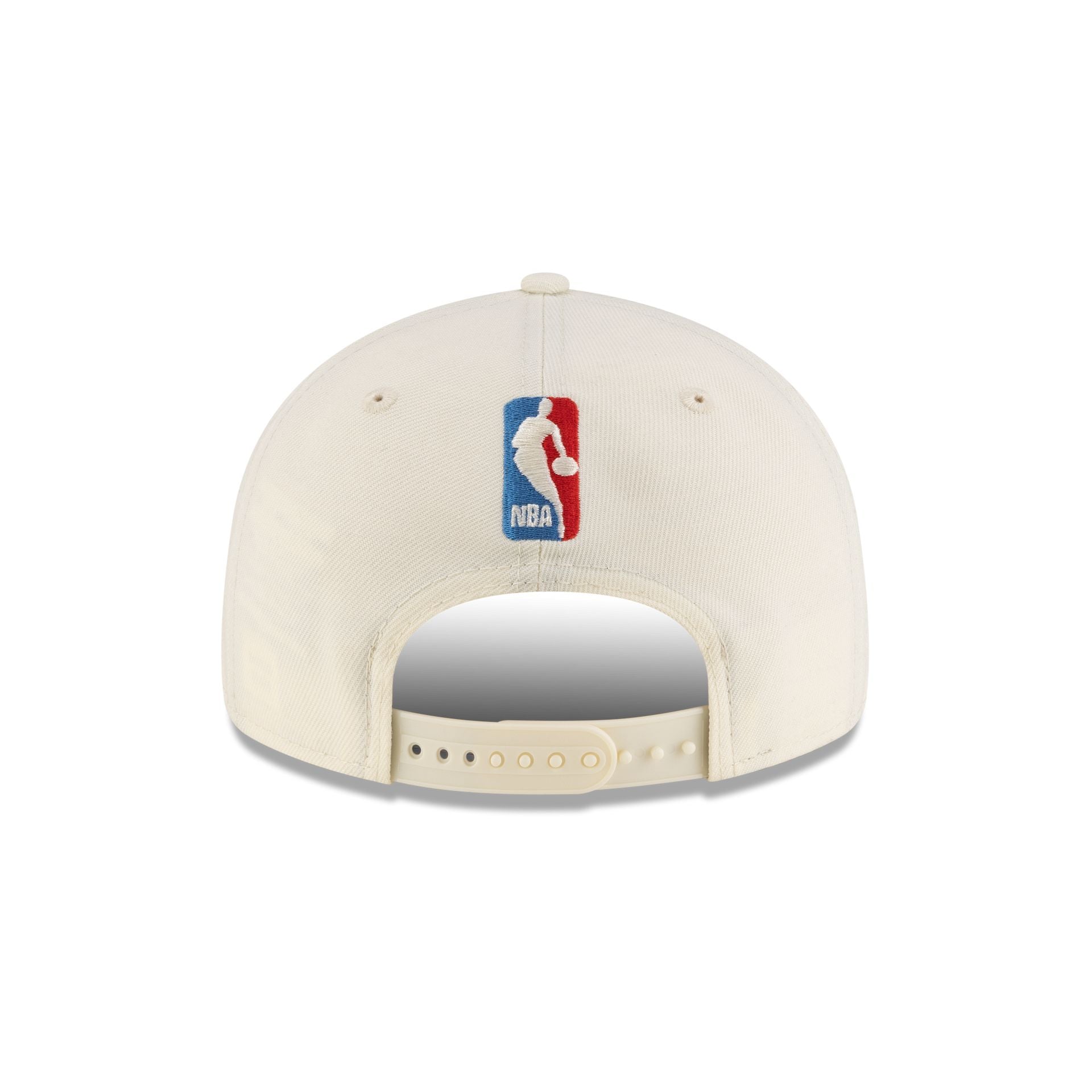 Fear of God Essentials NBA Chrome White Retro Crown 9FIFTY Snapback Hat
