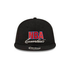 Fear of God Essentials NBA Black Retro Crown 9FIFTY Snapback Hat