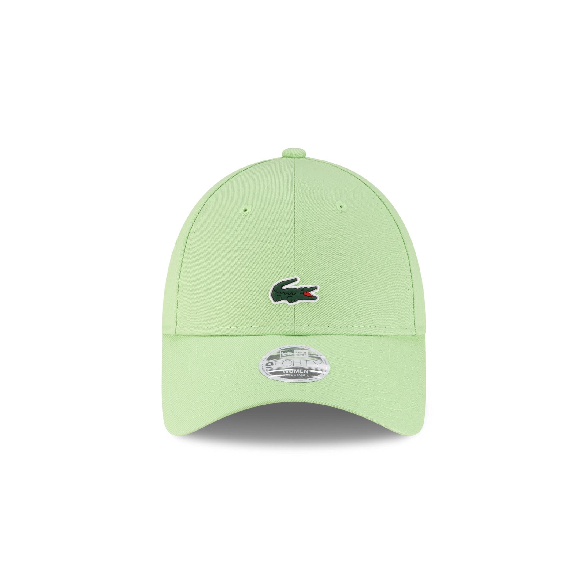 New Era Cap x Lacoste Bright Green Women's 9FORTY Adjustable Hat