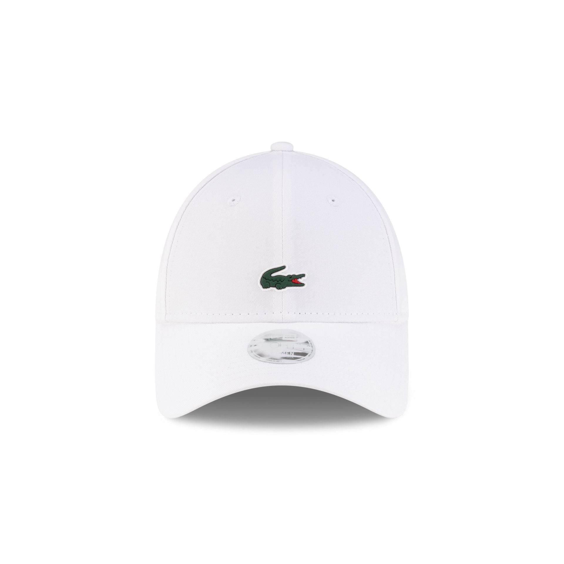 New Era Cap x Lacoste Optic White Women's 9FORTY Adjustable Hat