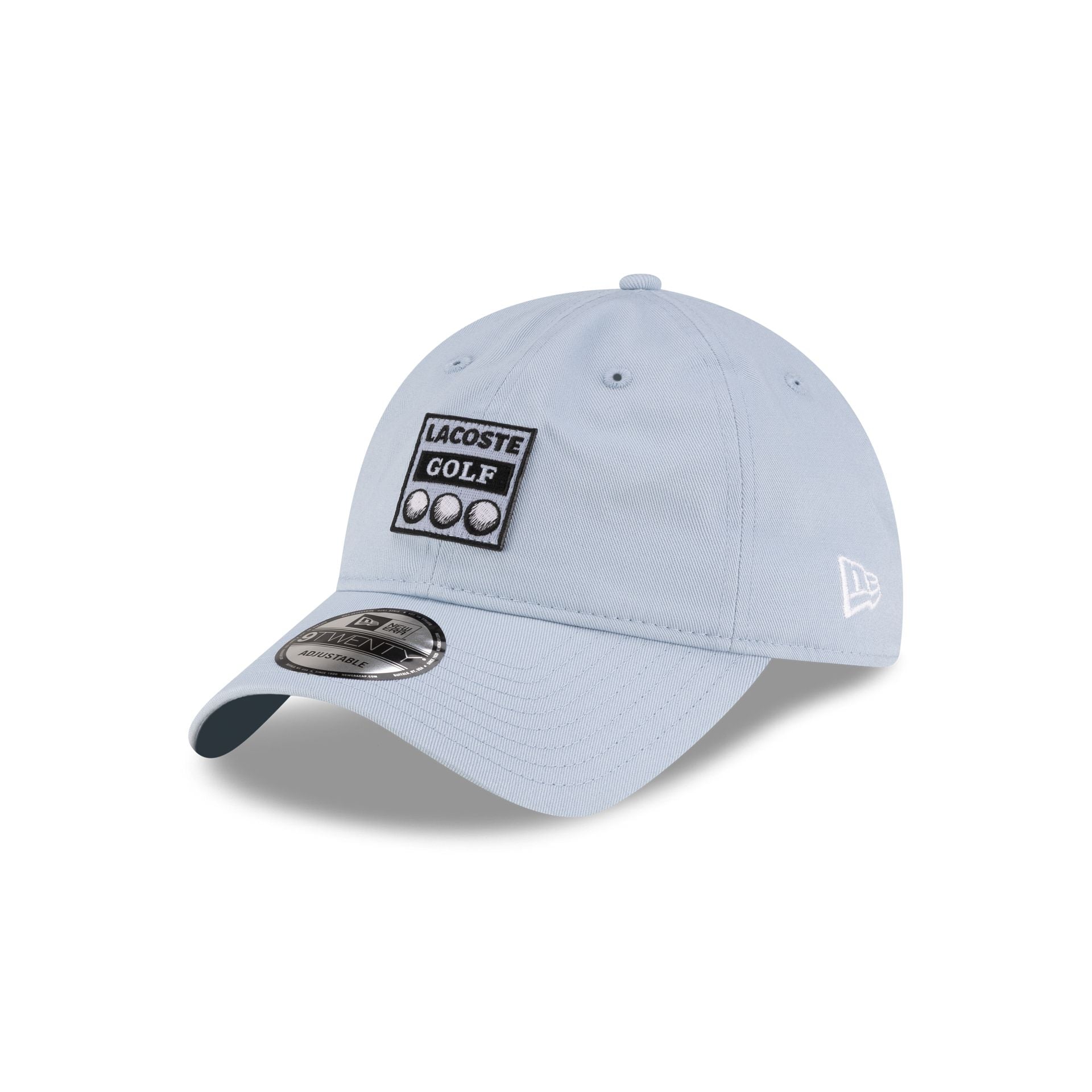New Era Cap x Lacoste Ball Light Blue 9TWENTY Adjustable Hat