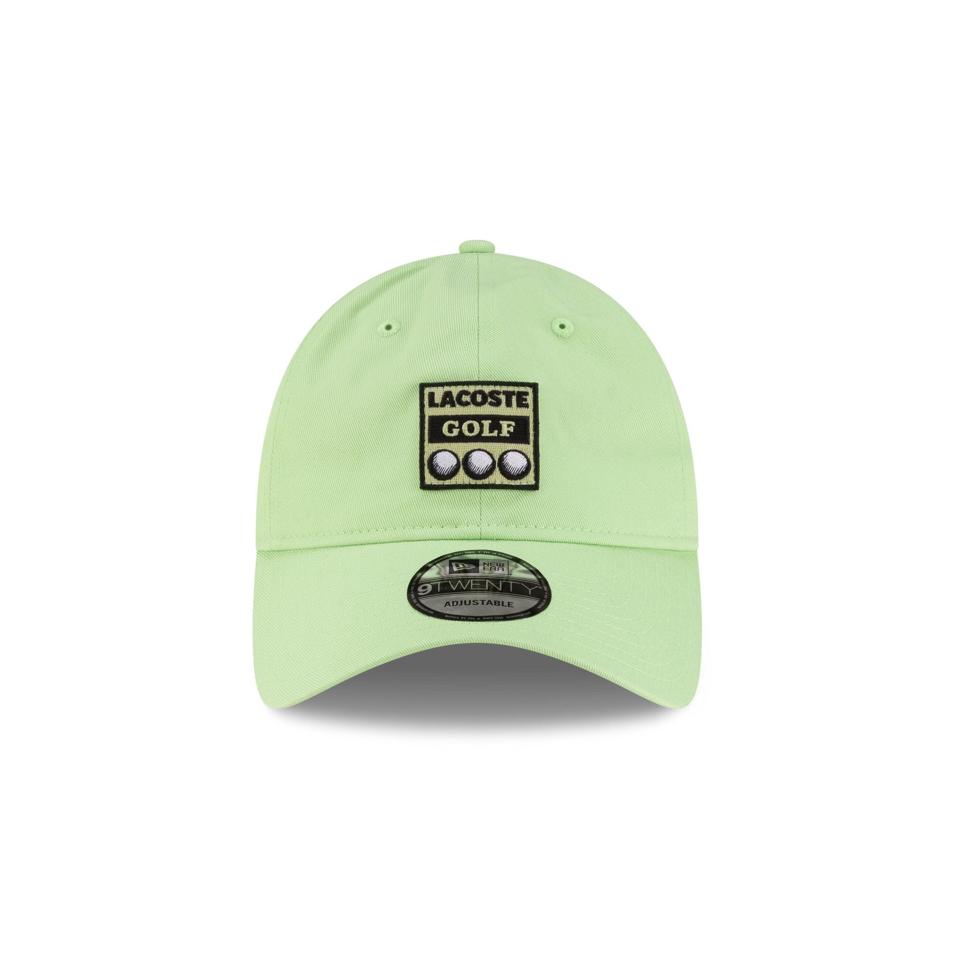New Era Cap x Lacoste Ball Bright Green 9TWENTY Adjustable Hat
