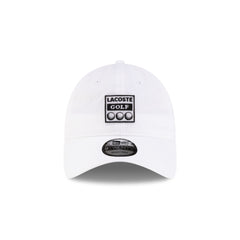 New Era Cap x Lacoste Ball Optic White 9TWENTY Adjustable Hat