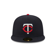 Minnesota Twins Cooperstown Navy 59FIFTY Fitted Hat