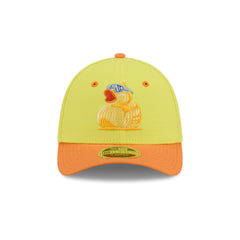 Lehigh Valley IronPigs Theme Night Yellow 39THIRTY M-Crown Stretch Fit Hat