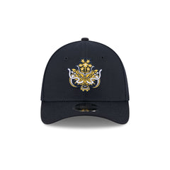Durham Bulls Theme Night Navy 39THIRTY M-Crown Stretch Fit Hat