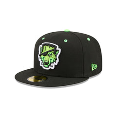 Erie SeaWolves Theme Night Black Neon 59FIFTY Fitted Hat