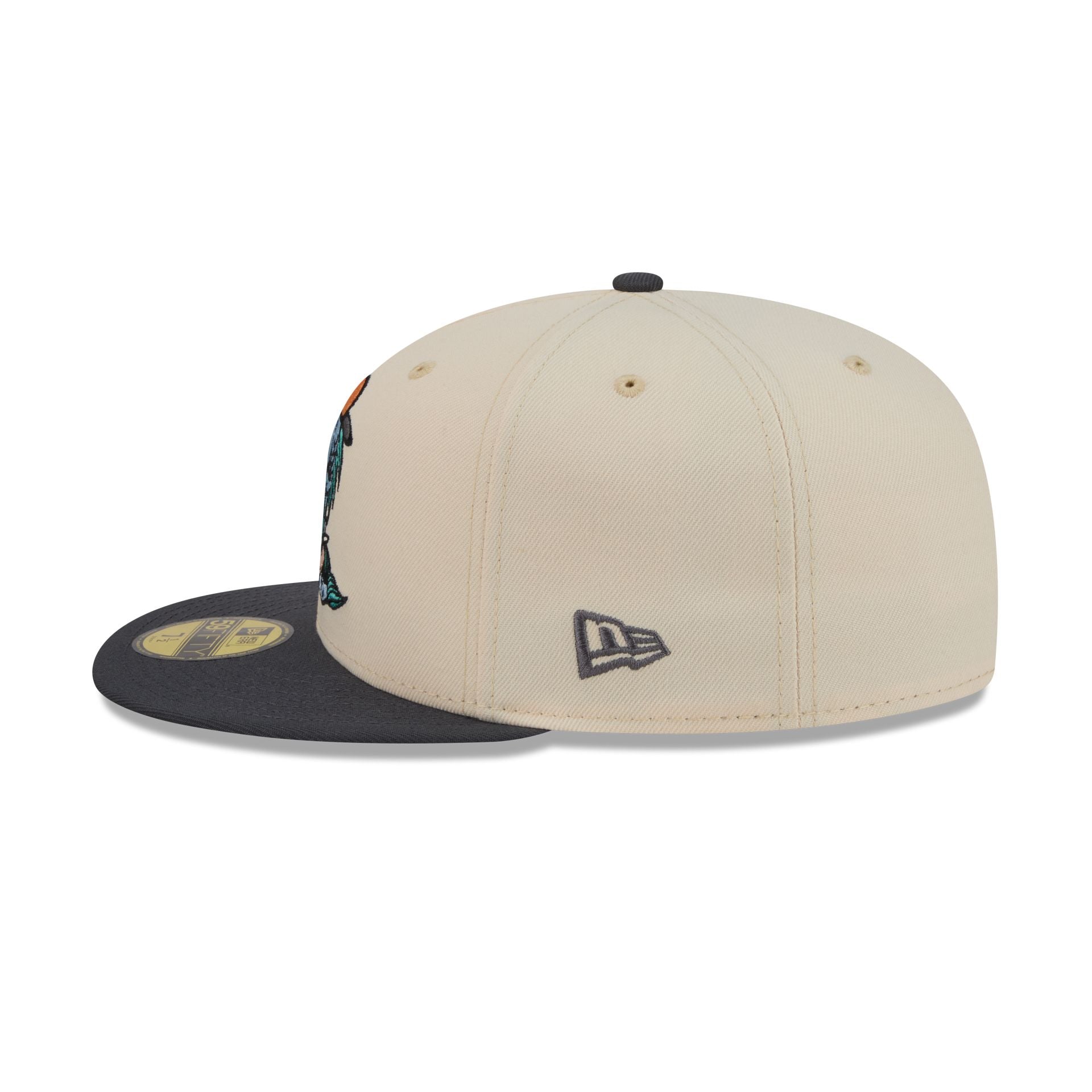 Lake County Captains Theme Night Stone 59FIFTY Fitted Hat