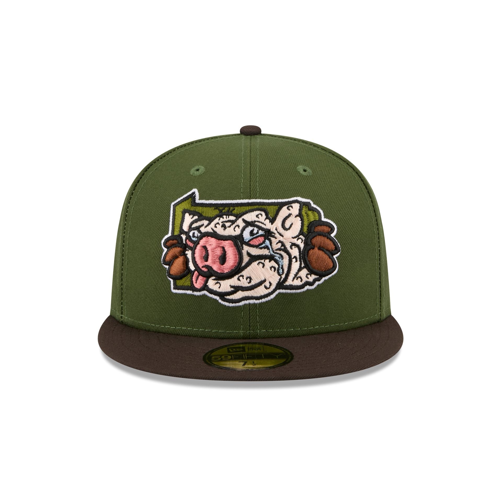Lehigh Valley IronPigs Theme Night Green 59FIFTY Fitted Hat