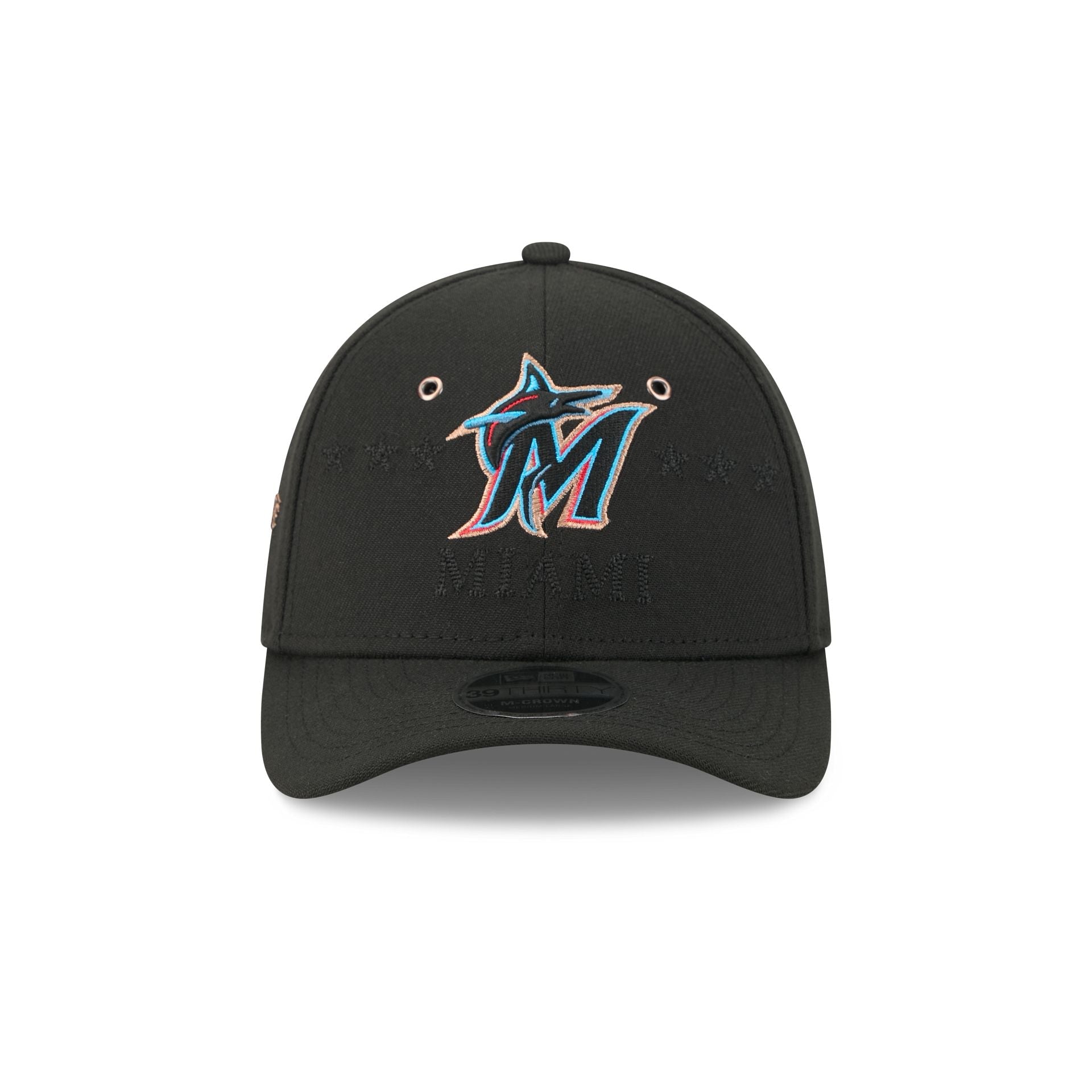 Miami Marlins 2026 All-Star Game 39THIRTY M-Crown Stretch Fit Hat