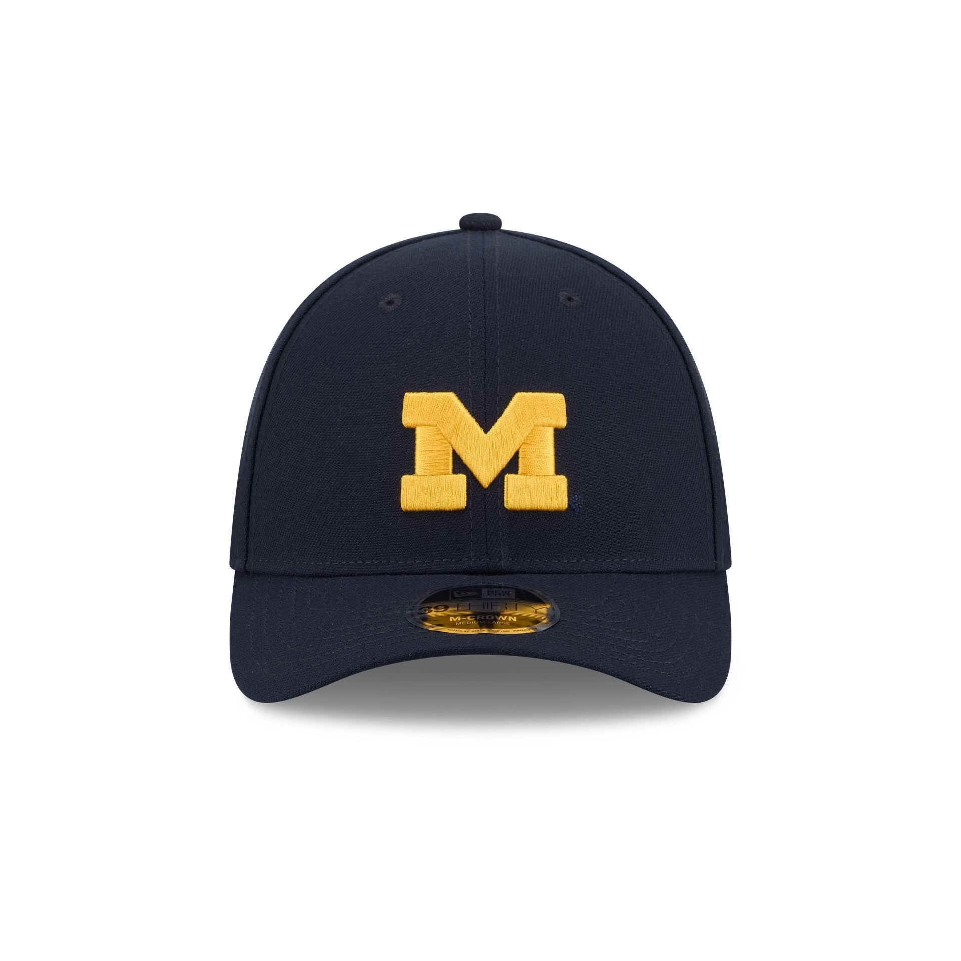 Michigan Wolverines Team 39THIRTY M-Crown Stretch Fit Hat