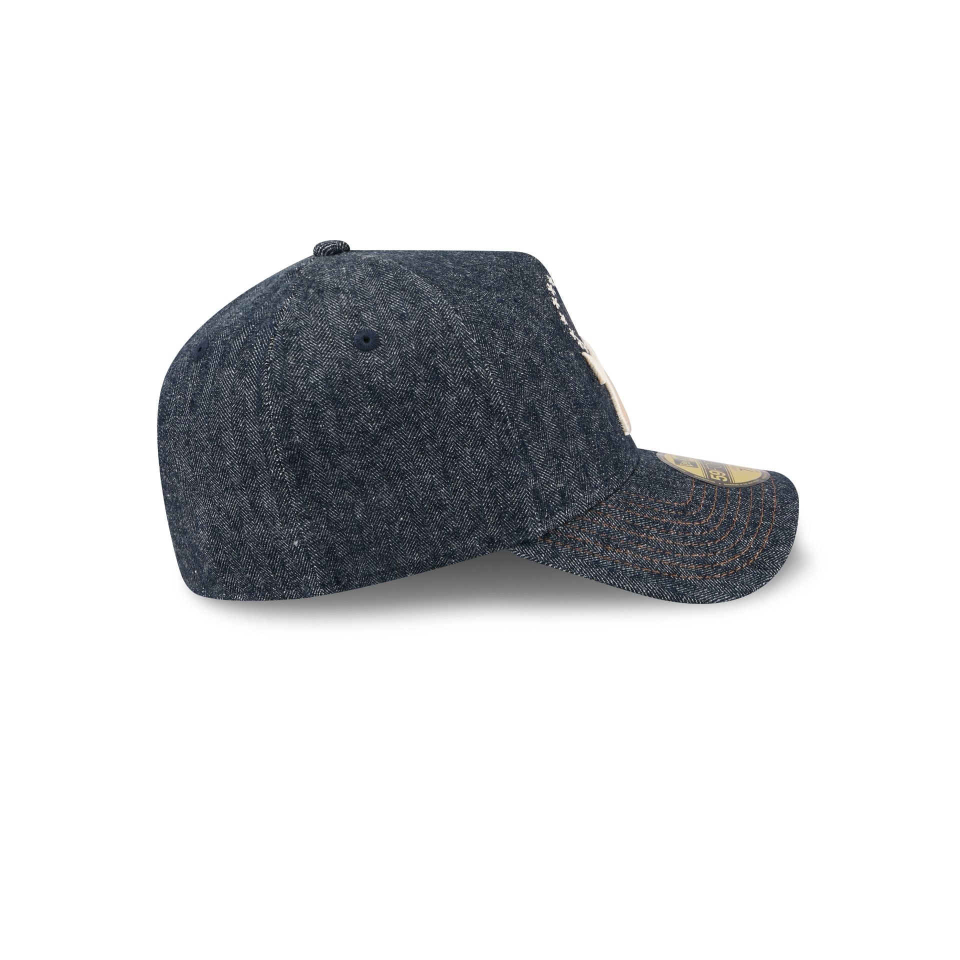 Philadelphia 76ers Denim 59FORTY A-Frame Fitted Hat