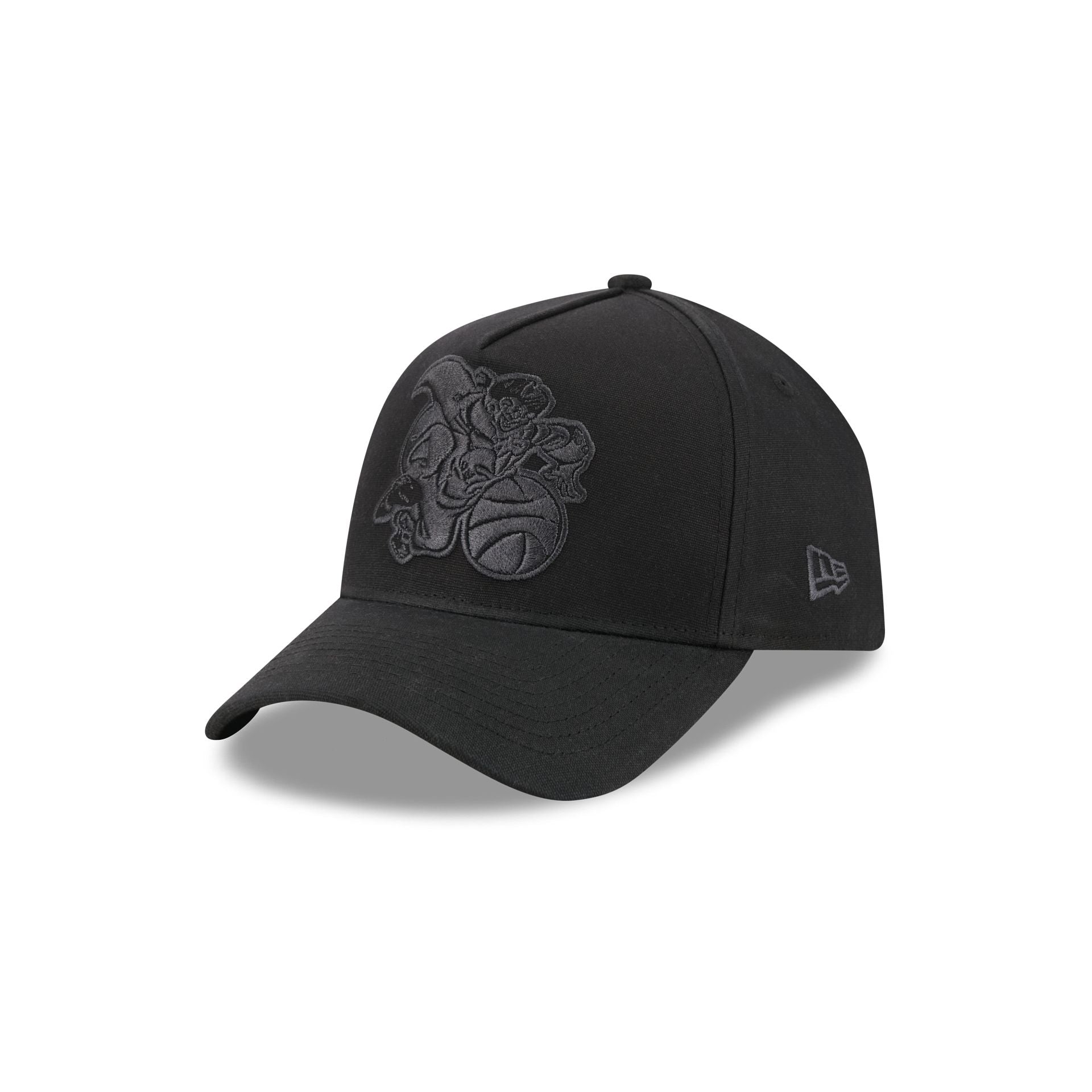 New York Knicks Waxed Canvas Black 59FORTY A-Frame Fitted Hat
