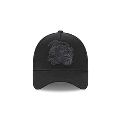 New York Knicks Waxed Canvas Black 59FORTY A-Frame Fitted Hat