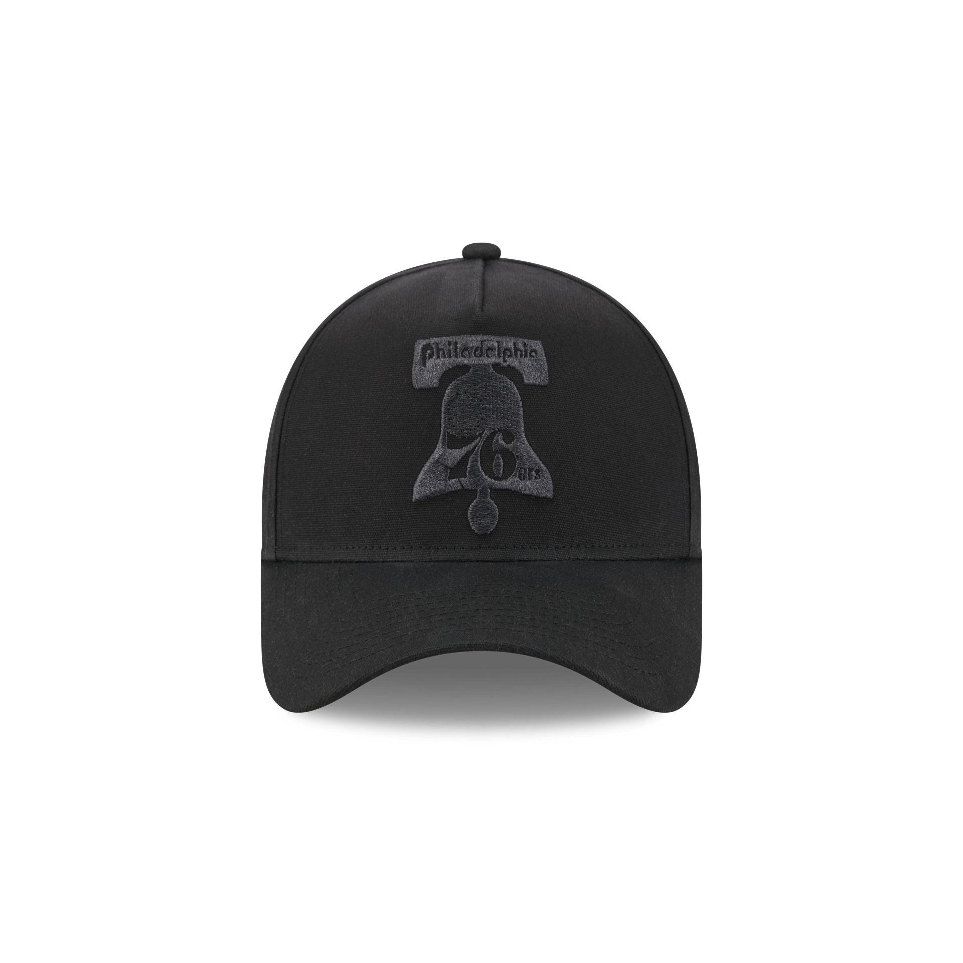 Philadelphia 76ers Waxed Canvas Black 59FORTY A-Frame Fitted Hat
