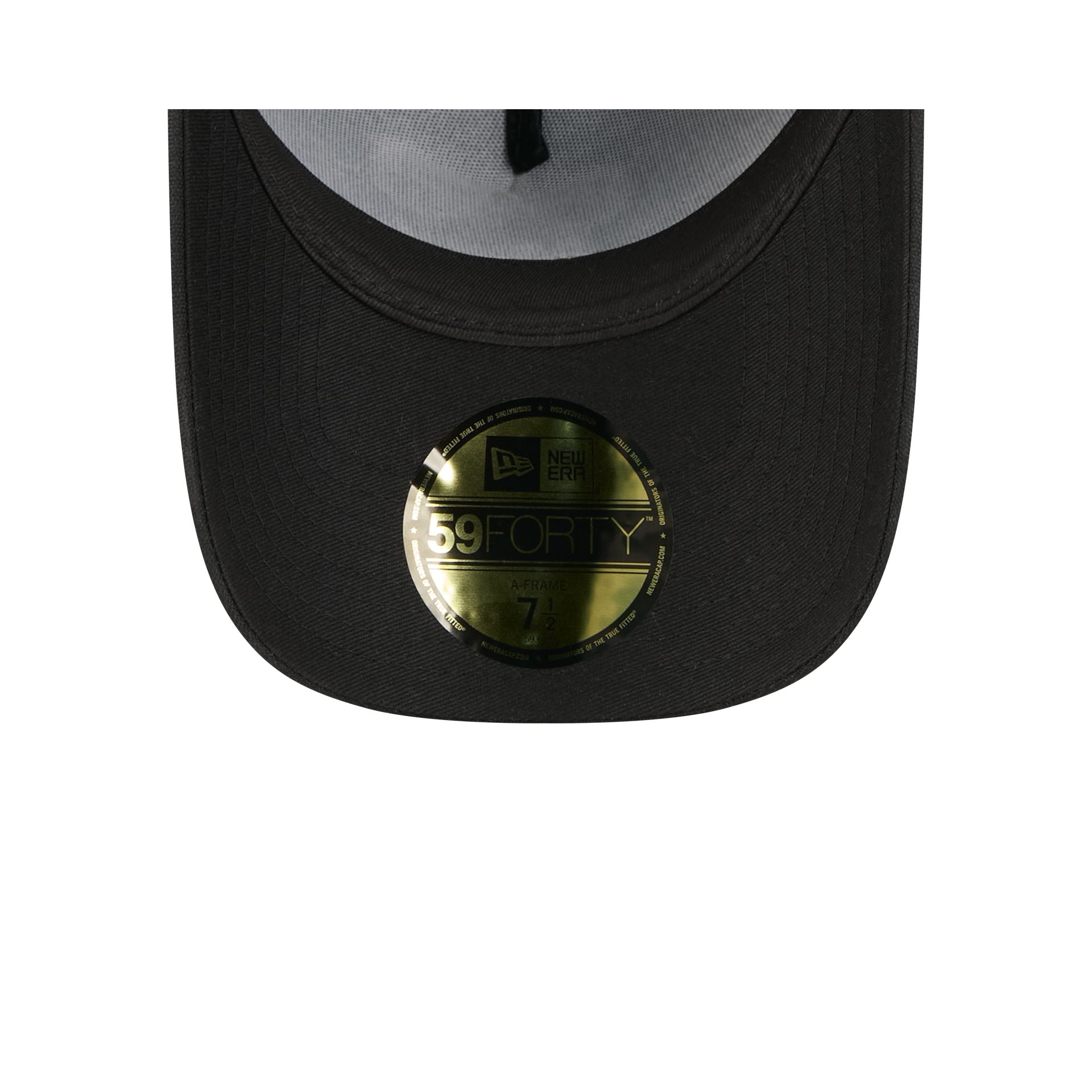 Philadelphia 76ers Waxed Canvas Black 59FORTY A-Frame Fitted Hat