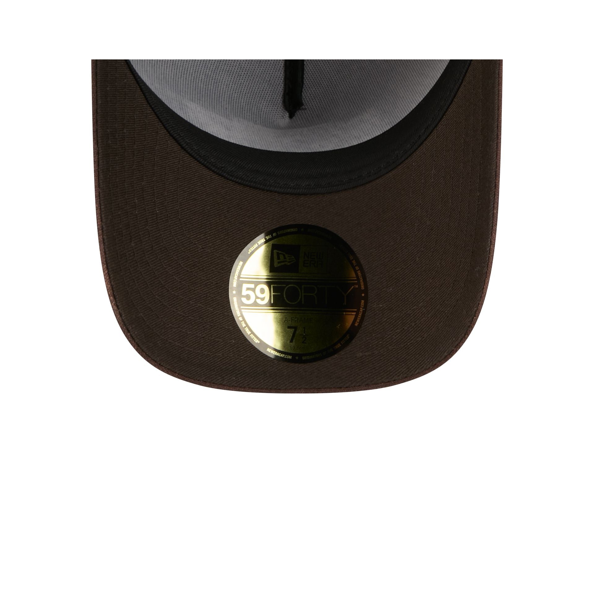 Los Angeles Kings Waxed Canvas Brown 59FORTY A-Frame Fitted Hat