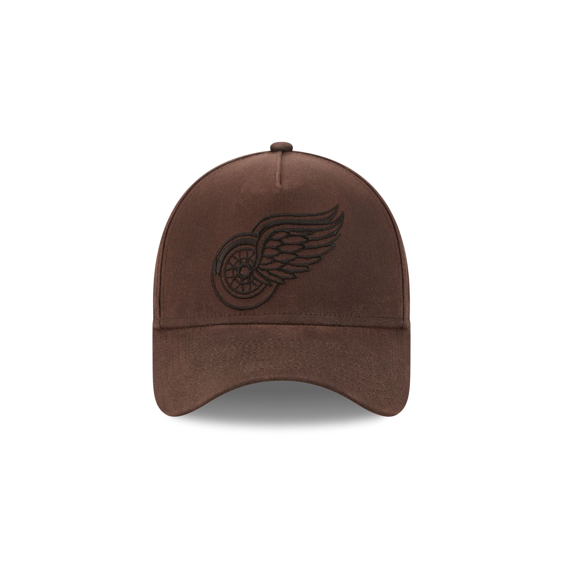 Detroit Red Wings Waxed Canvas Brown 59FORTY A-Frame Fitted Hat
