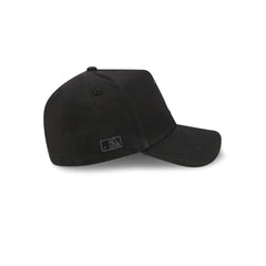 Los Angeles Dodgers Waxed Canvas Black 59FORTY A-Frame Fitted Hat