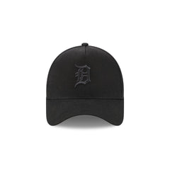 Detroit Tigers Waxed Canvas Black 59FORTY A-Frame Fitted Hat