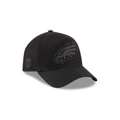 Philadelphia Eagles Waxed Canvas Black 59FORTY A-Frame Fitted Hat