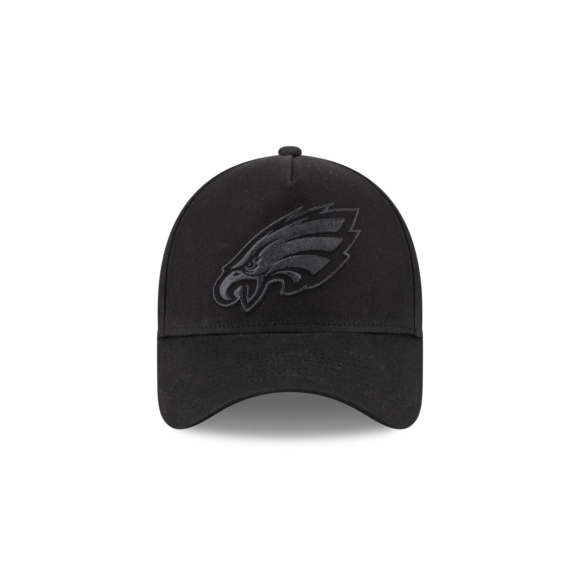 Philadelphia Eagles Waxed Canvas Black 59FORTY A-Frame Fitted Hat