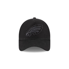 Philadelphia Eagles Waxed Canvas Black 59FORTY A-Frame Fitted Hat