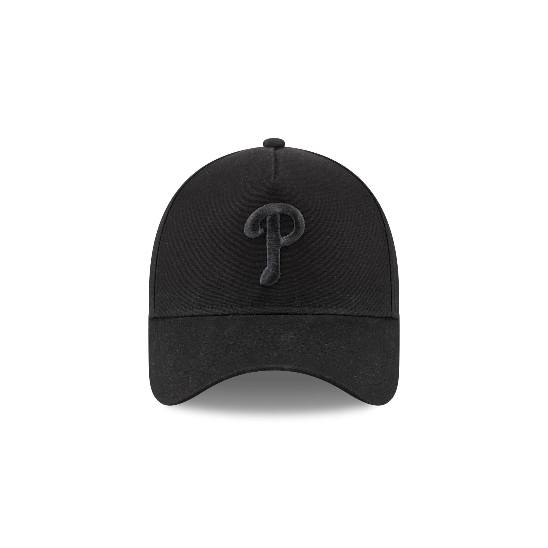 Philadelphia Phillies Waxed Canvas Black 59FORTY A-Frame Fitted Hat