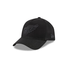 Detroit Red Wings Waxed Canvas Black 59FORTY A-Frame Fitted Hat