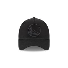 Golden State Warriors Waxed Canvas Black 59FORTY A-Frame Fitted Hat
