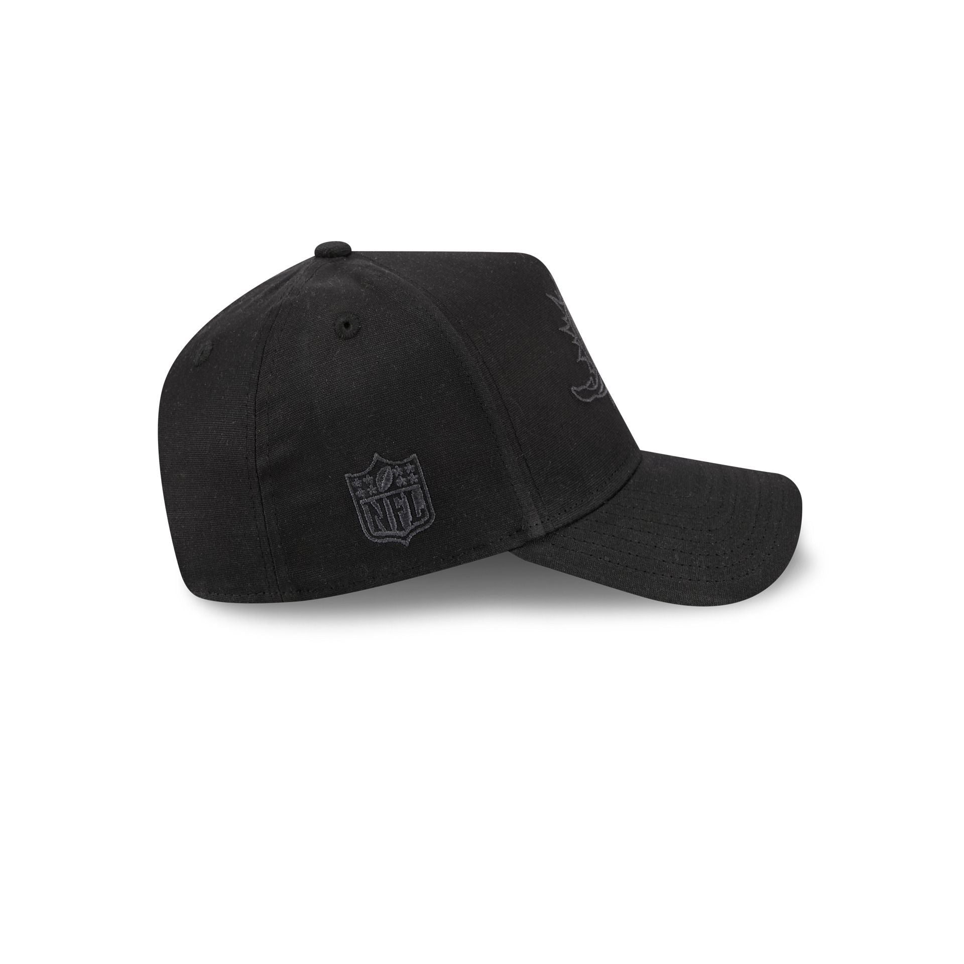 Miami Dolphins Waxed Canvas Black 59FORTY A-Frame Fitted Hat