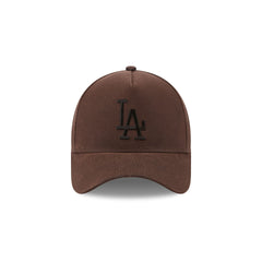 Los Angeles Dodgers Waxed Canvas Brown 59FORTY A-Frame Fitted Hat