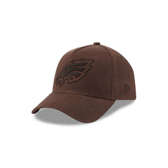 Philadelphia Eagles Waxed Canvas Brown 59FORTY A-Frame Fitted Hat