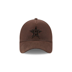 Houston Astros Waxed Canvas Brown 59FORTY A-Frame Fitted Hat