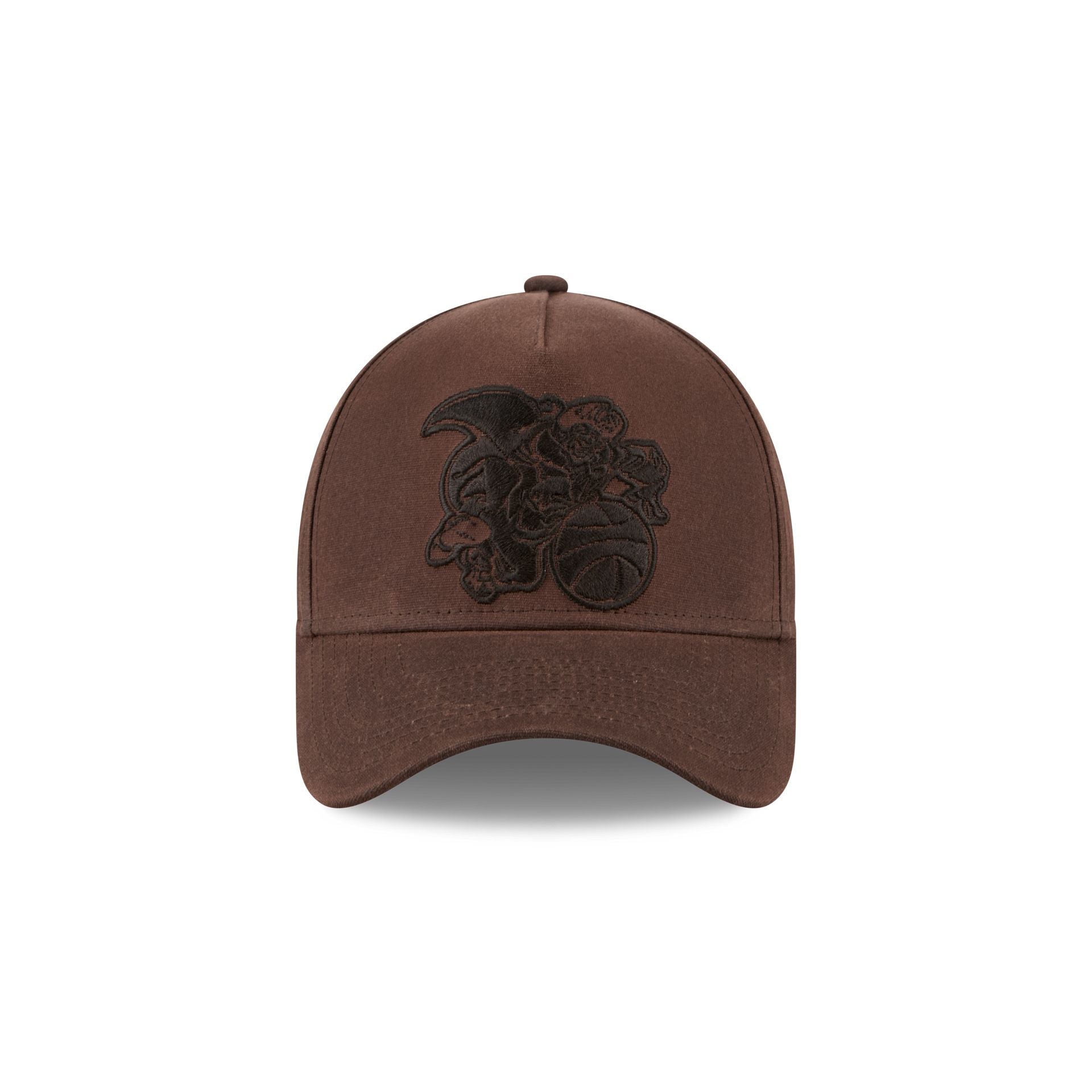 New York Knicks Waxed Canvas Brown 59FORTY A-Frame Fitted Hat