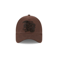 New York Knicks Waxed Canvas Brown 59FORTY A-Frame Fitted Hat