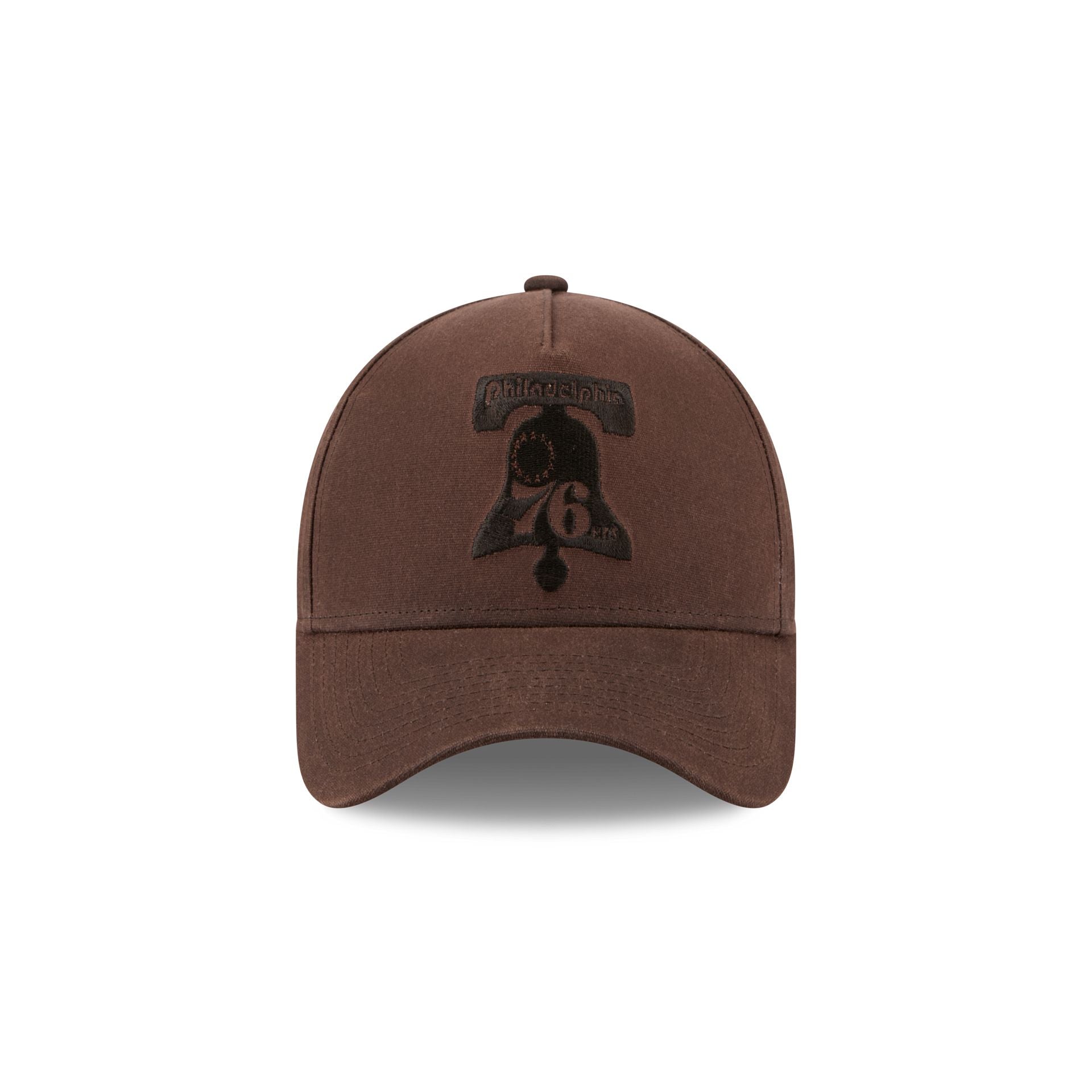 Philadelphia 76ers Waxed Canvas Brown 59FORTY A-Frame Fitted Hat