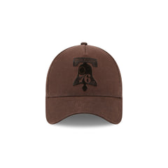 Philadelphia 76ers Waxed Canvas Brown 59FORTY A-Frame Fitted Hat
