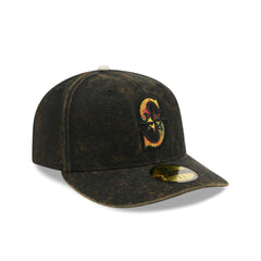 Just Caps Tie Dye Logo Seattle Mariners 59FIFTY Fitted Hat