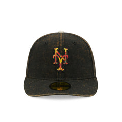 Just Caps Tie Dye Logo New York Mets 59FIFTY Fitted Hat