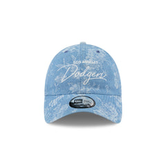 Los Angeles Dodgers Blue Leaves Casual Classic Adjustable Hat