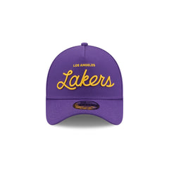 Malbon Golf x Los Angeles Lakers 9FORTY A-Frame Snapback Hat