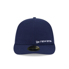 New Era Cap Navy Cotton Low Profile 59FIFTY Fitted Hat