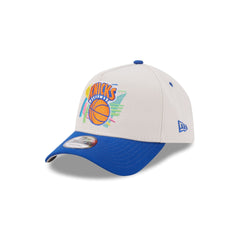 New York Knicks Hardwood Classics Retro Stone 9FORTY A-Frame Snapback Hat