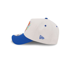New York Knicks Hardwood Classics Retro Stone 9FORTY A-Frame Snapback Hat