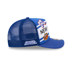 New York Mets Coming to America 9FIFTY A-Frame Trucker Hat
