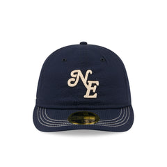 New Era Cap Navy Seersucker Retro Crown 59FIFTY Fitted Hat